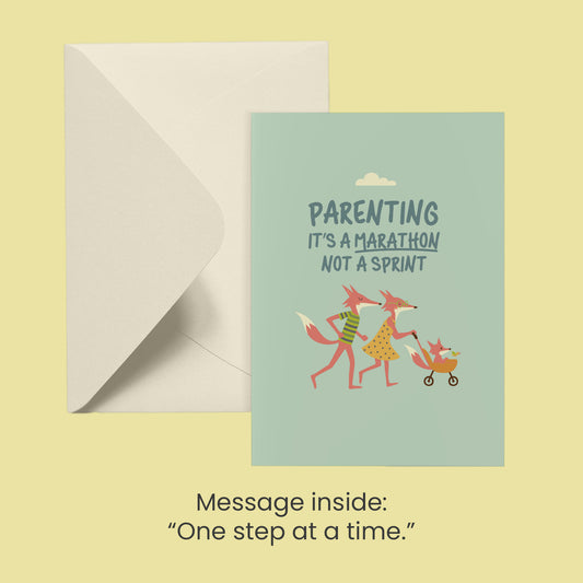 New Baby Greeting Cards 4-Pack – Illustrated Edition