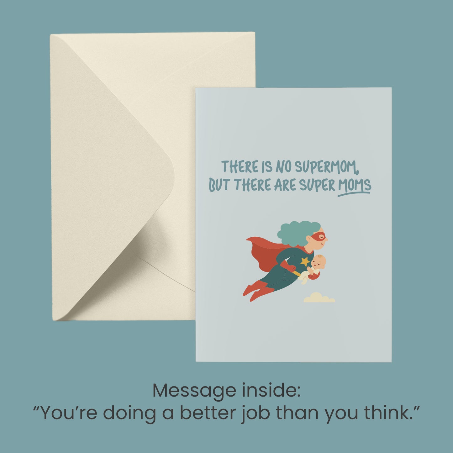 New Baby Greeting Cards 4-Pack – Illustrated Edition