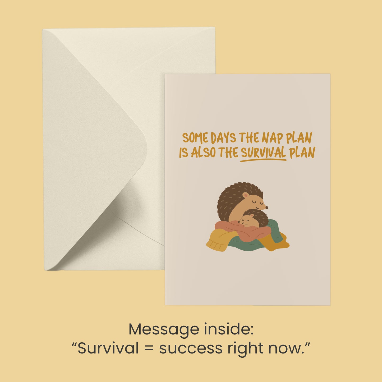 New Baby Greeting Cards 4-Pack – Illustrated Edition