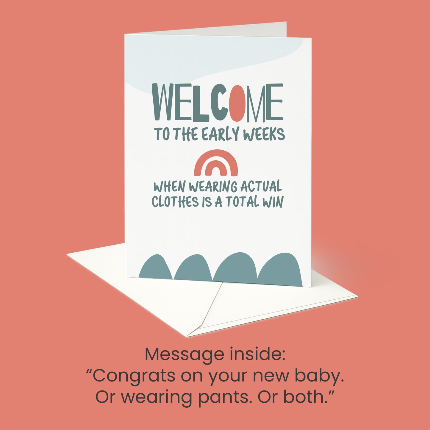 New Baby Greeting Cards 4-Pack Solidarity Through Snark Edition
