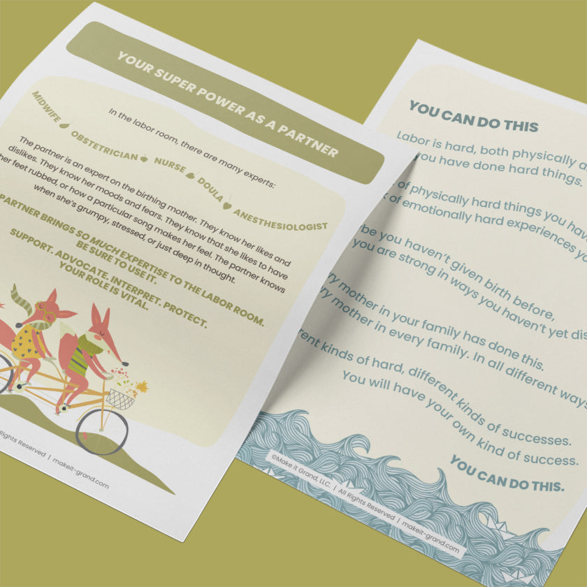Pregnancy/Birth PDF Packet