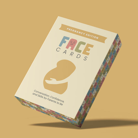 Pregnancy & Birth Bundle: FACE Cards (Pregnancy Edition) + 30 Printable PDFs + “You Made a Human” Greeting Card + Free Shipping