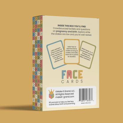 FACE Cards Conversation Deck Pregnancy/Birth Edition (Wholesale)